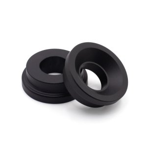 Acura Integra Shifter Bushings - BLOX Racing - 2-Piece Billet Aluminum Solid - Black - `90-`01 Acura Integra Shifter Bushings - BLOX Racing - 2-Piece Billet Aluminum Solid - Black - `90-`01